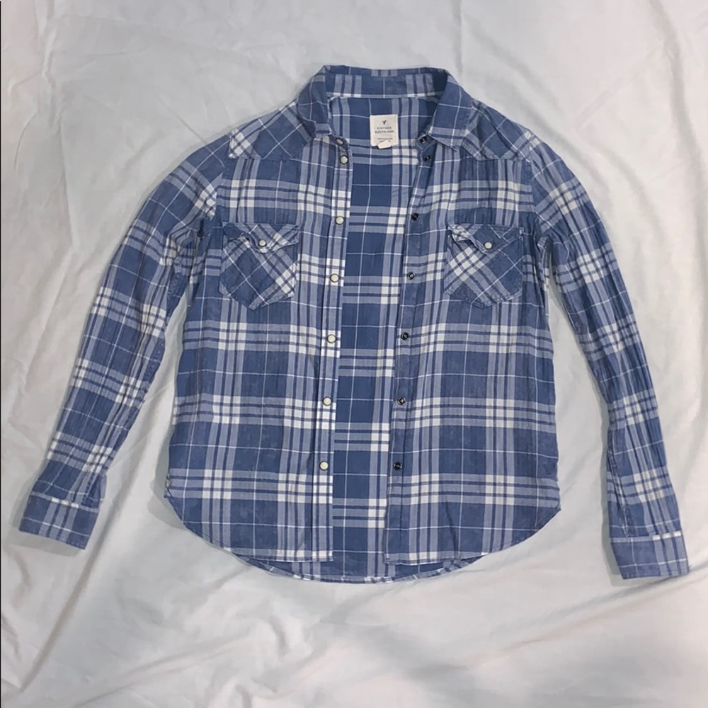 American Eagle vintage boyfriend flannel